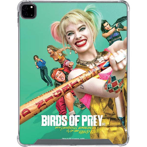 DC Comics Harley Quinn Birds of Prey Movie Poster iPad Pro 12.9in (2020) Clear Case